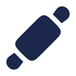 Rolling Pin SVG Icon